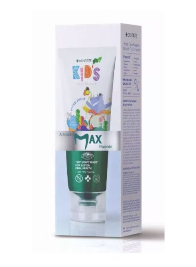 Mixed Fruit Anticavity Max Fluoride Kids Toothpaste 60gram